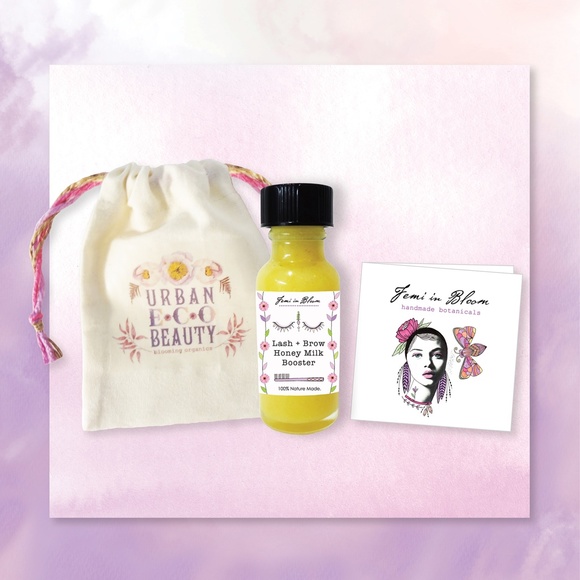 Organic Eye Lash & Brow Growth Booster Serum / Zero Waste Bottle - Picture 6 of 12